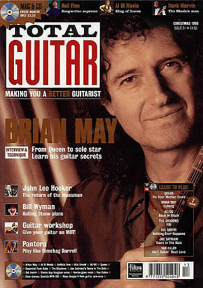 Total Guitar Christmas 1998 cover