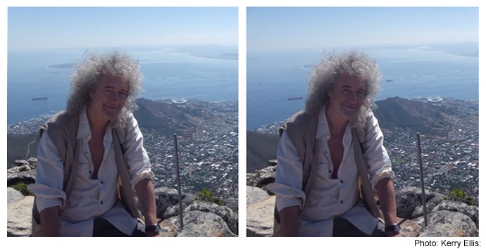 Bri - overlooking Cape Town - stereo by Kerry Ellis