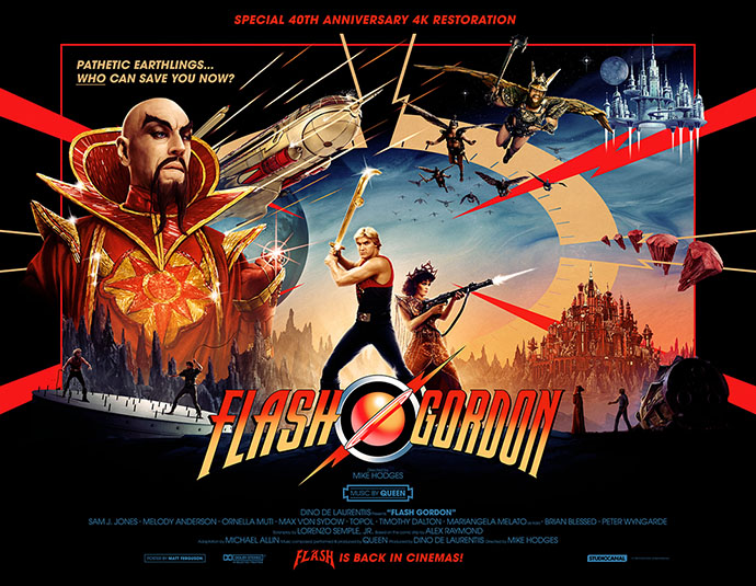 Flash Gordon poster - wide