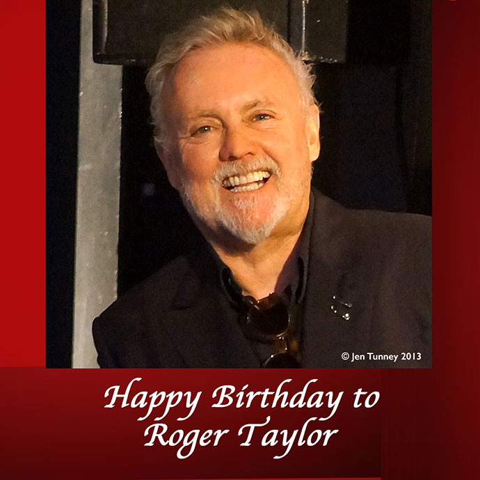 Happy Birthday Roger Taylor