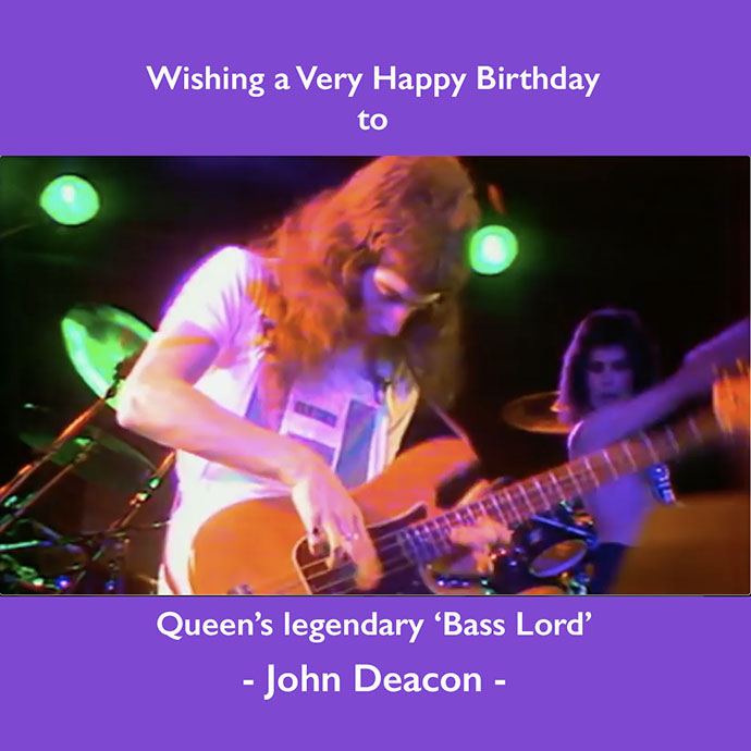 John Deacon birthday