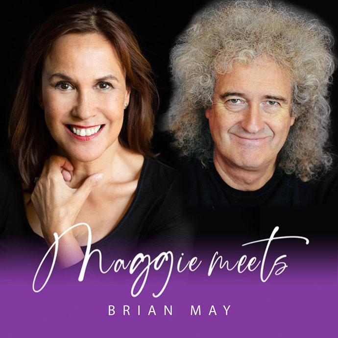 Maggie Lee and Brian May - Maggie meets Brian May
