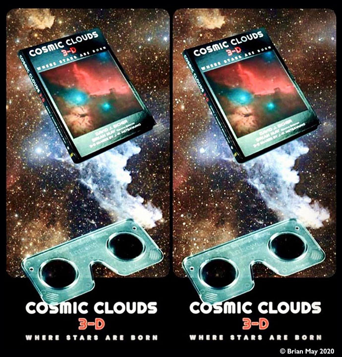 Cosmic Cluds 3-D - parallel