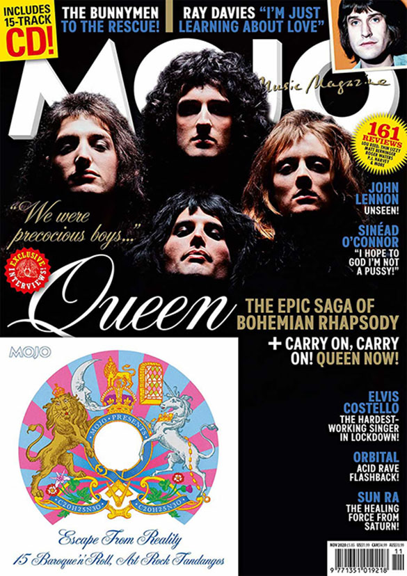 Mojo Nov 2020 cover and CD