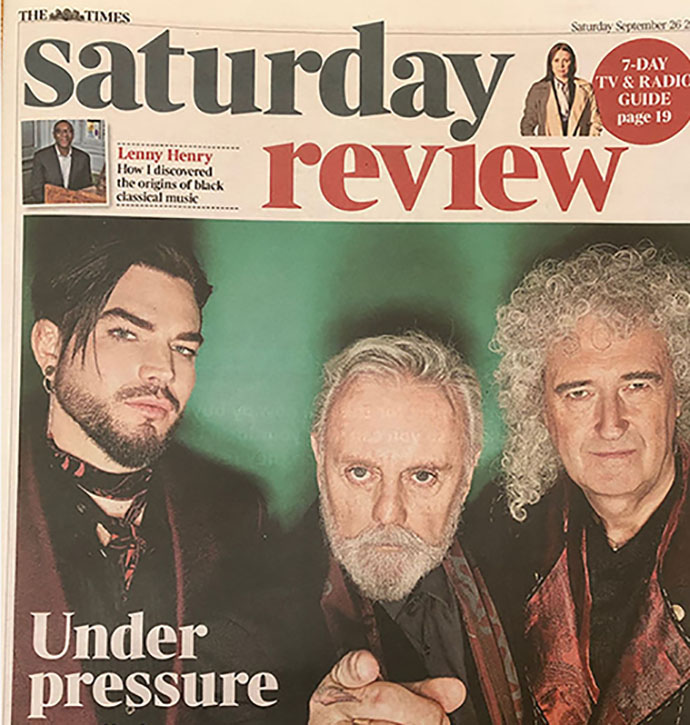 The Times cover