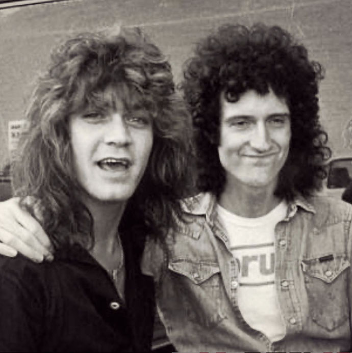 Bri and Eddie Van Halen