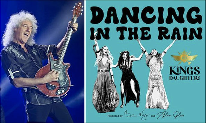 Brian May and Kings Daughters Dancing In The Rain