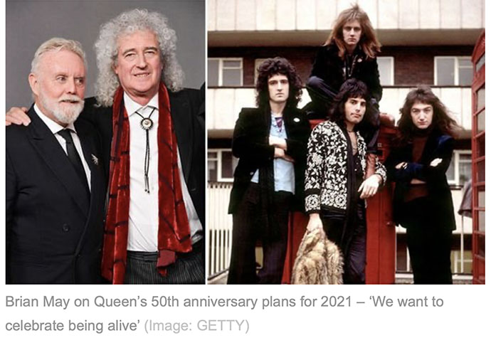 Roger: Brian and early Queen