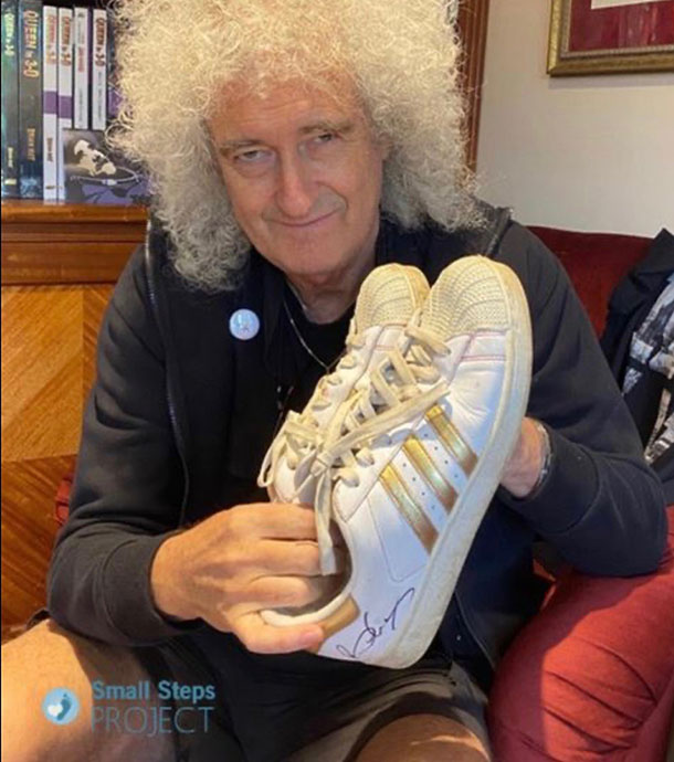 Brian with trainers for auction