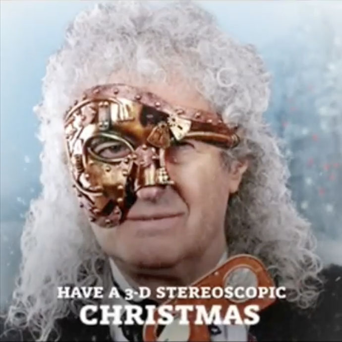 Have a 3-D Stereoscopic Christmas