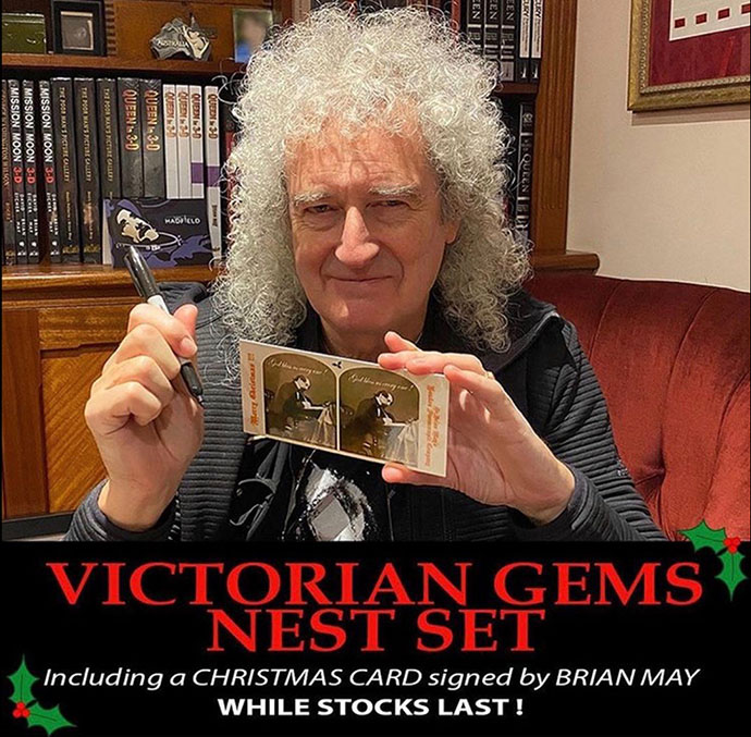 Brian signs Victorian Gems