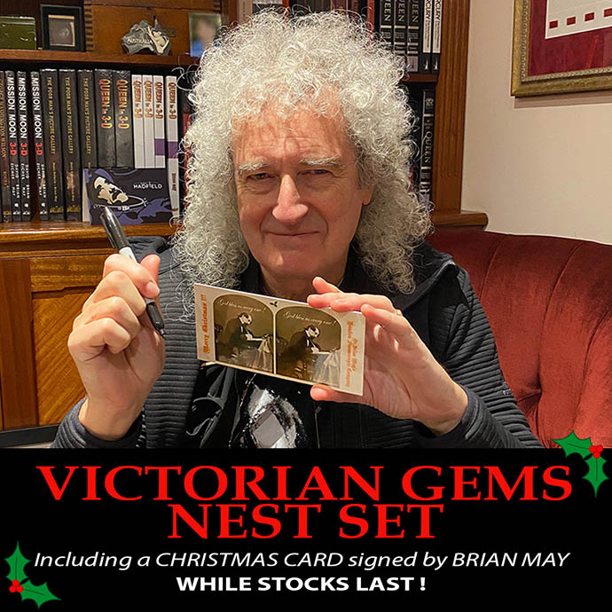 Brian with Victorian Gems card
