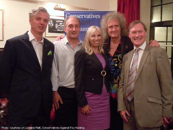 Lorraine Platt, Brian May and MPs