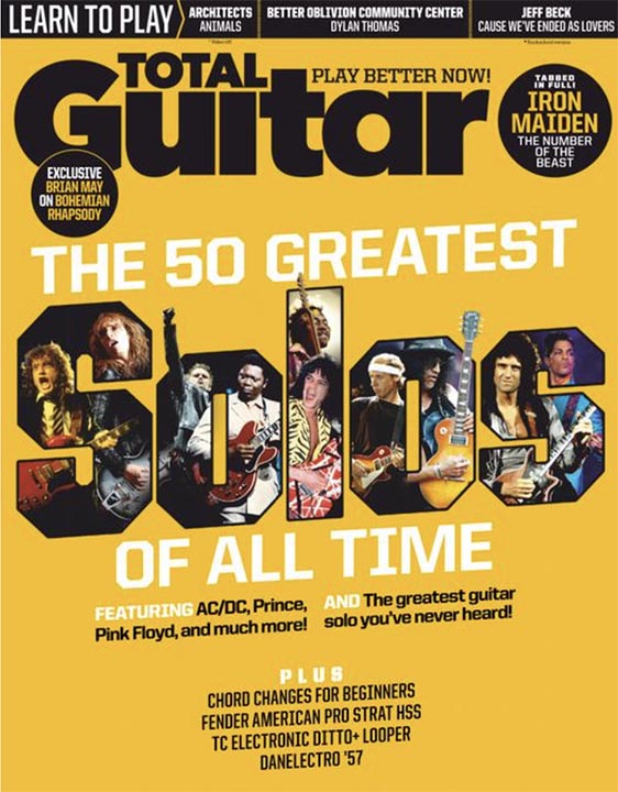 Total Guitar cover February 2021