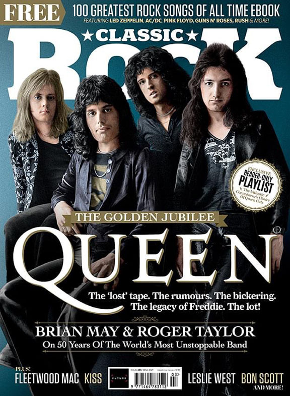 Classic Rock March 2021 front cover