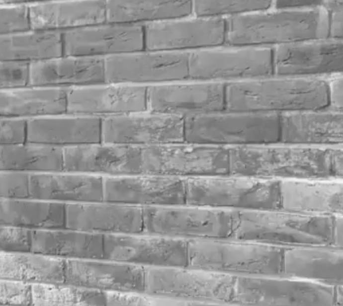 Panic Attack 2021 - Brick wall - black and white