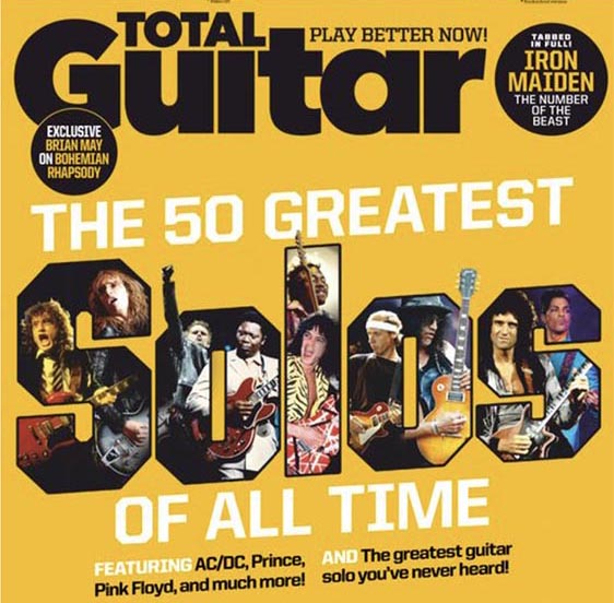 Total Guitar cover Feb 2021