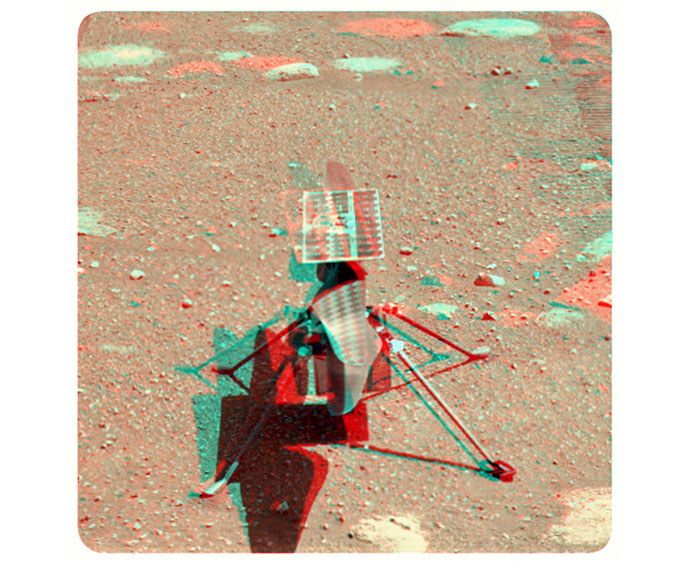 Helicopter Anaglyph 2