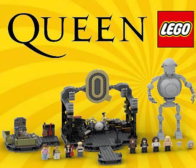 Queen Live Concert - LEGO IDEAS