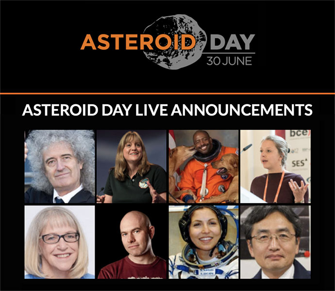 Asteroid Day 2021 Live Announcements