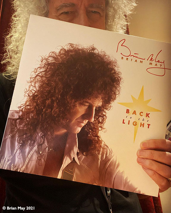 Bri with Back to the Light original vinyl album