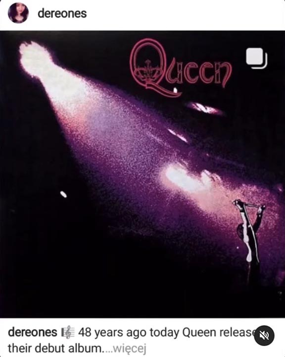 Queen first album cover