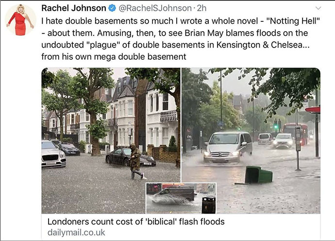 Rachel Johnson tweet