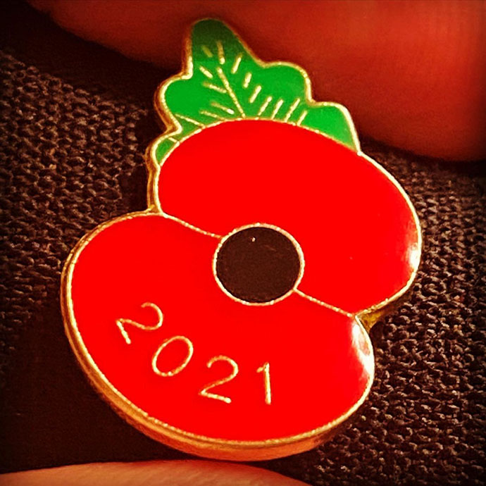 Poppy badge 2021