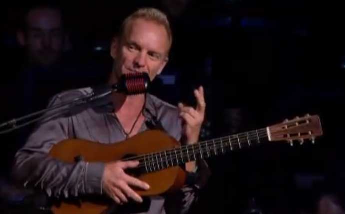 Sting in Concert