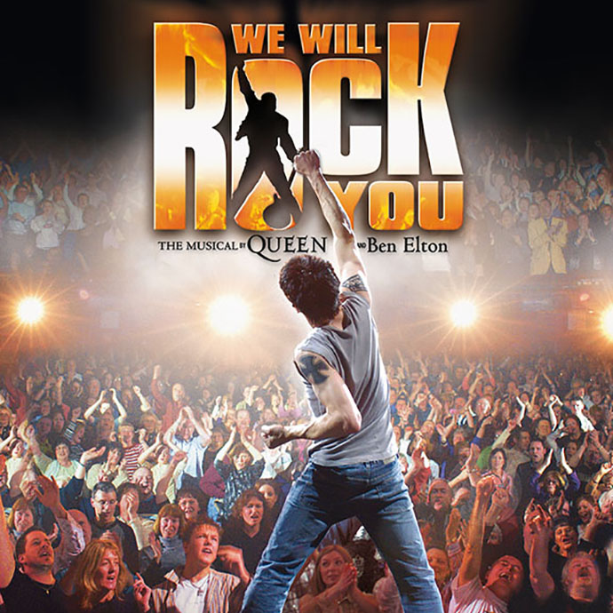 We Will Rock You musical - poster - crop