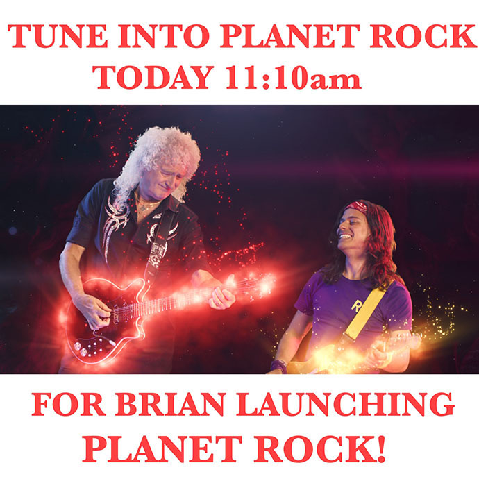 Tune into Planet Rock 18 February
