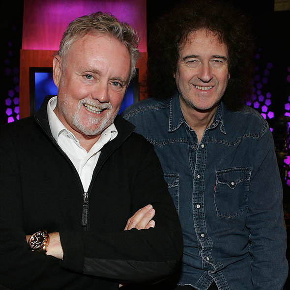 Roger Taylor and Brian May