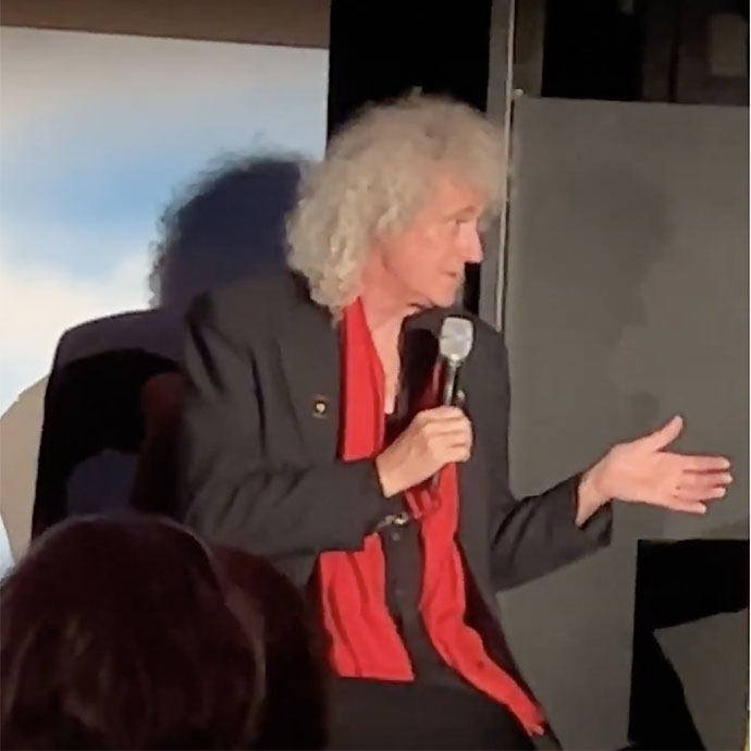 Brian May, Another World Launch