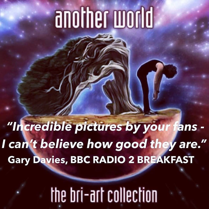 Another World Bri-art book - BBC R2 quote