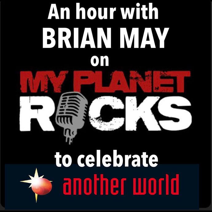 Brian May on Planet Rocks Radio