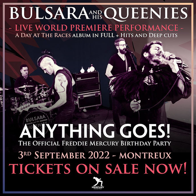 Bulsara and his Queenies Montreux on sale