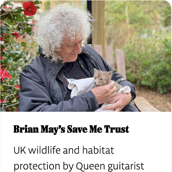 Brian May's Save Me Trust - crop