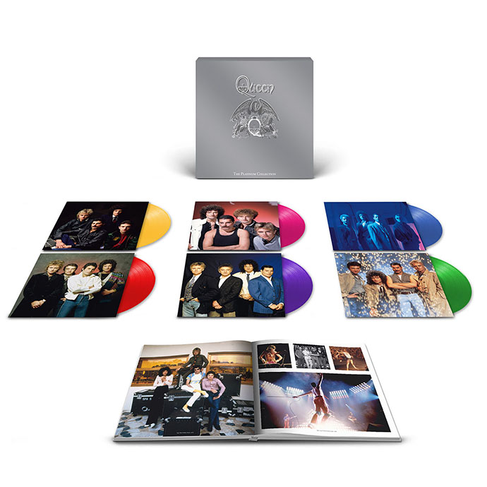 mund Bevidst regering Queen's "The Platinum Collection" Limited edition coloured vinyl box set -  brianmay.com