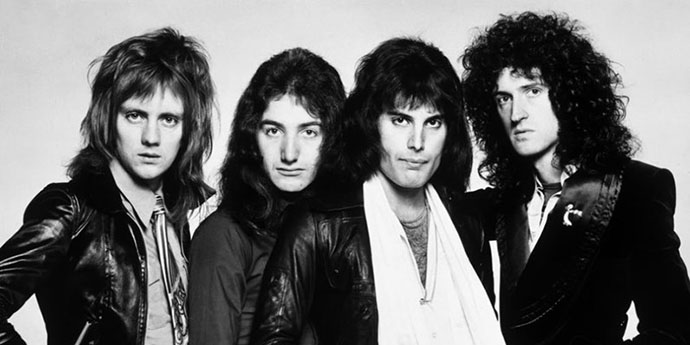 Queen - black and white