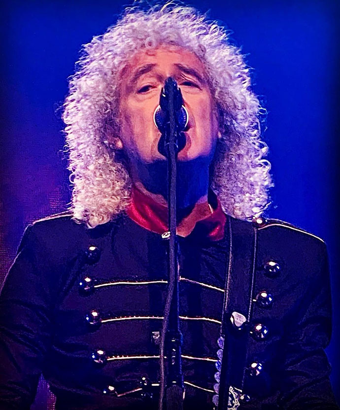 Brian May - on Rhapsody tour