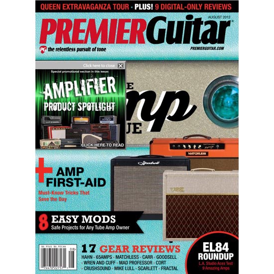 Premier Guitar August 2012