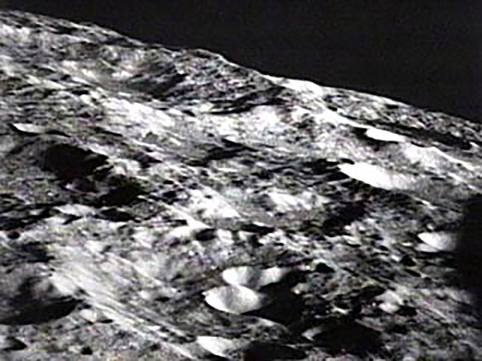 Lunar surface from Apollo 11