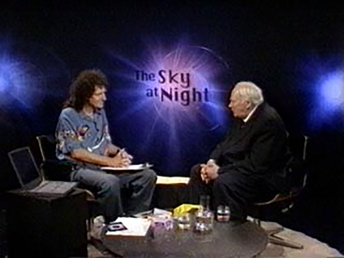 The Sky At Night - Brian May and Patrick Moore