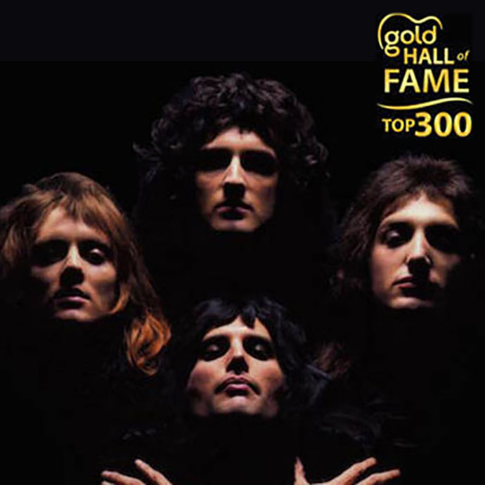Bohemian Rhapsody Gold Hallof Fame Top 300