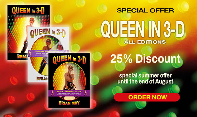 Queen In 3-D Special Offer August