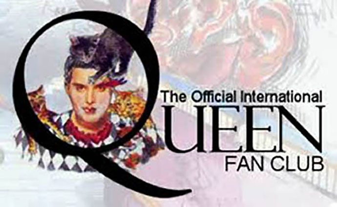 Official International Queen Fan Club banner