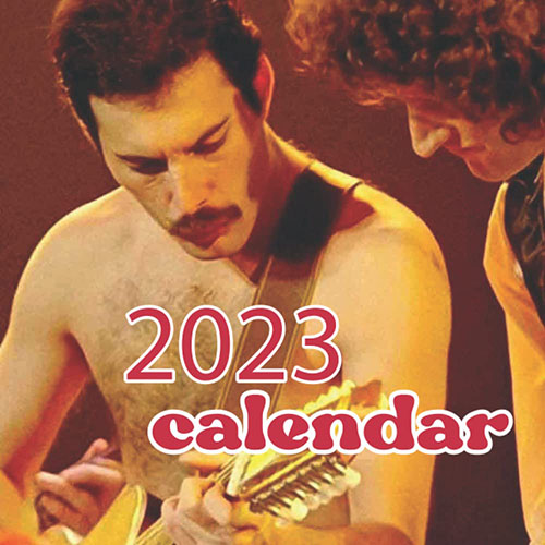 Queen Calendar 2023 - Freddie
