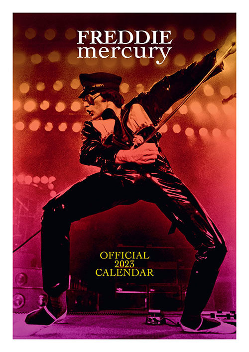 Queen Freddie Mercury Official Calendar 2023