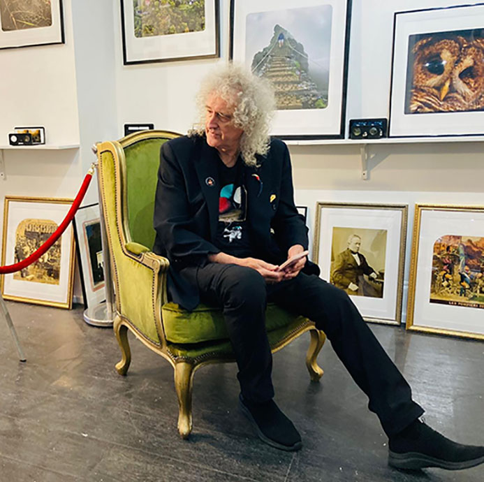 Brian May at Proud Gallery