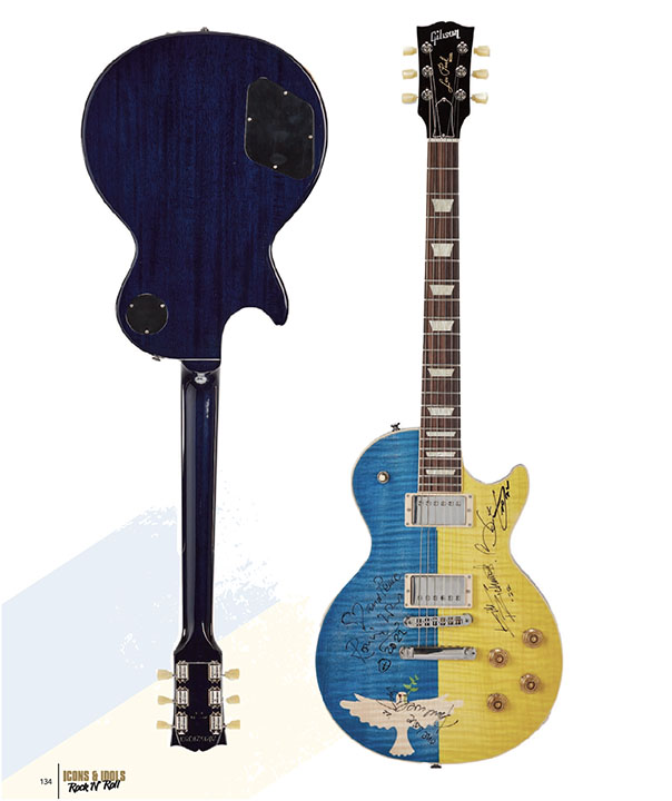 Gibson Less Paul - Yellos and Blue